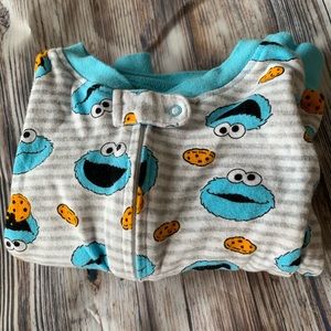 Cookie Monster footless PJs 🍪